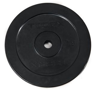 Svoriai štangai TOORX DGG20, 20kg gumuoti